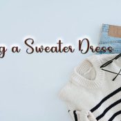 Styling a Sweater Dress